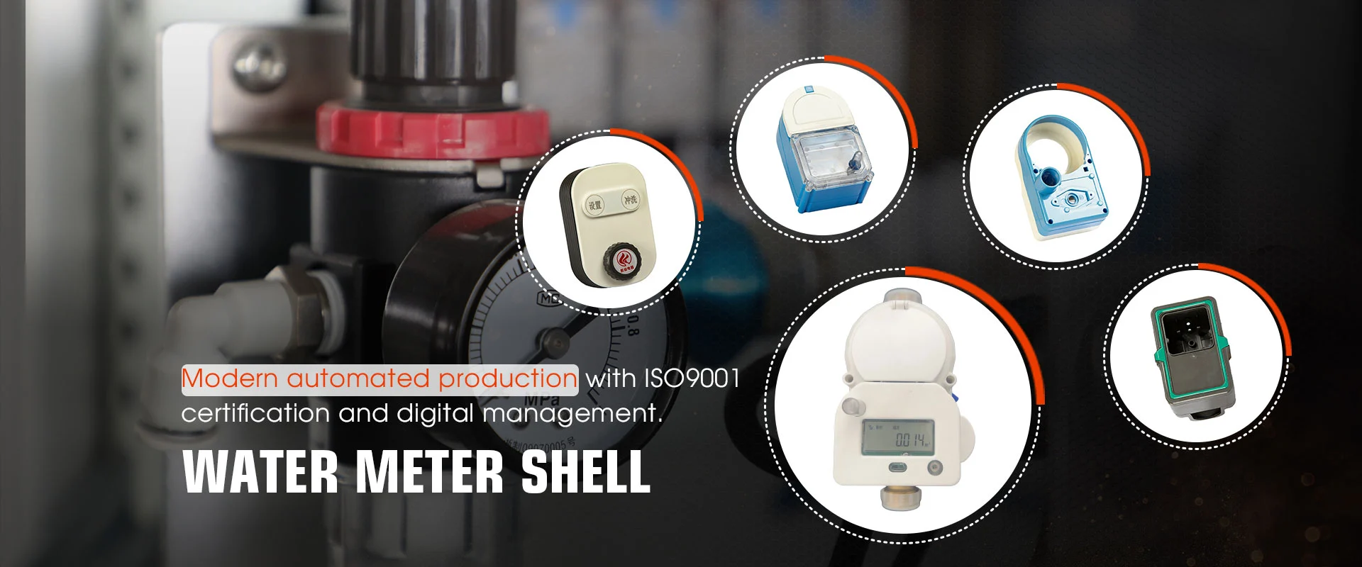 China Watermeter Shell-fabrikant