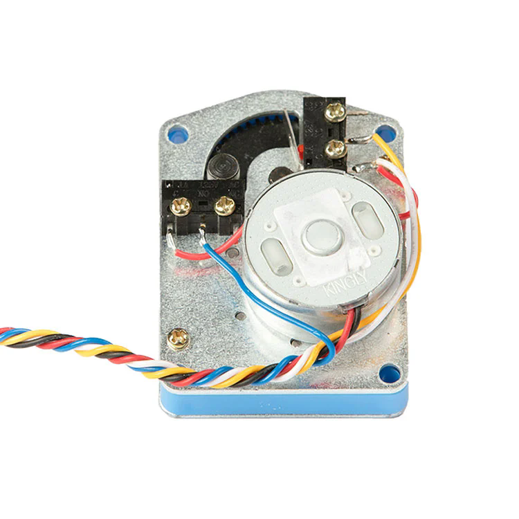 Hoe werkt een reductiemotor van een watermeter?