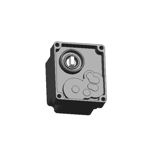 Geluidsarme watermeter-reductiemotor